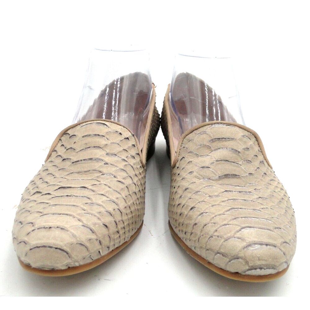 Cole Haan Snake Embossed Leather‎ Sabrina Loafer 8.5B D44256
